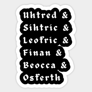 Uhtred's Crew Sticker